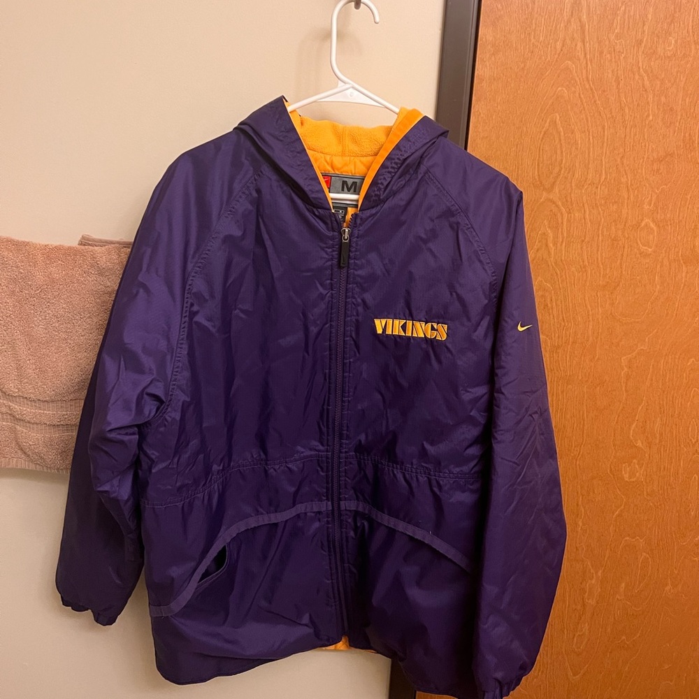 Minnesota Vikings vintage jacket size medium